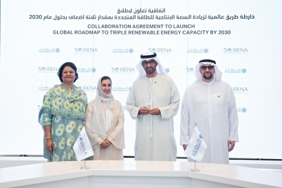 Masdar and IRENA Collaborate on Roadmap to Triple Renewable Energy Capacity by 2030