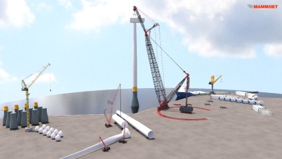 SK6,000 Fixed Jib Unlocks Potential of Offshore Wind