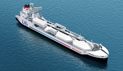 40,000 m3 liquefied hydrogen carrier (artist’s impression)