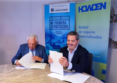 La Fundación Lamaignere y Howden firman un acuerdo para impulsar un pódcast sobre exportación