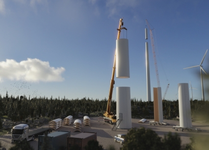 RES and Modvion Enter a Collaboration to Bring Wooden Towers to Future Wind Parks  