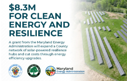 Maryland County Secures $8.3 Million for Clean Energy and Energy Efficiency Projects