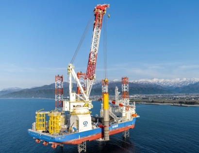Blue Wind to Transport & Install Monopile Foundations for Taiwanese Offshore Wind Farm 