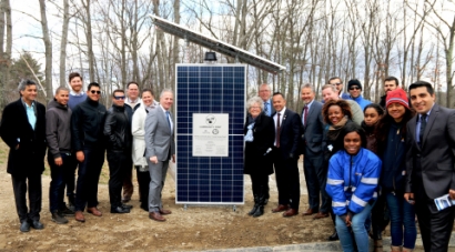 Sterling Municipal Light Department and Origis Energy Dedicate Solar + Storage Project in Massachusetts