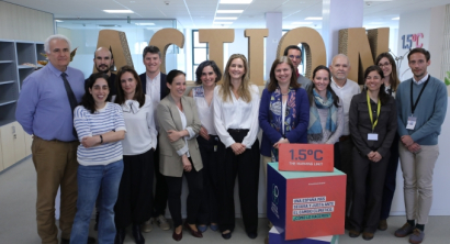 La ministra Aagesen visita la Oficina Española de Cambio Climático en su 25 aniversario