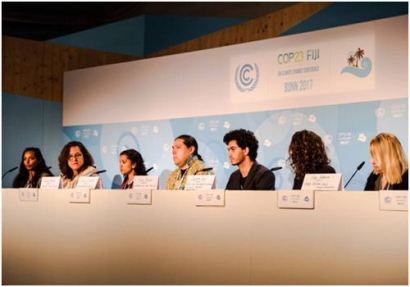 U.S. People’s Delegation Presents Platform at COP23