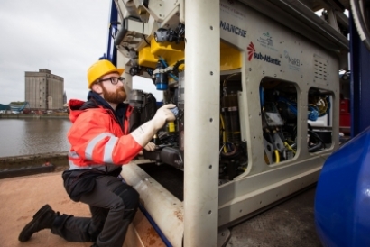 University of Limerick Launches Underwater Robot