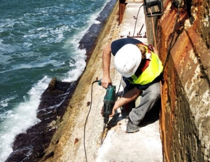 Work on Sea Wall Begins for EWP-EDF One Wave Energy project