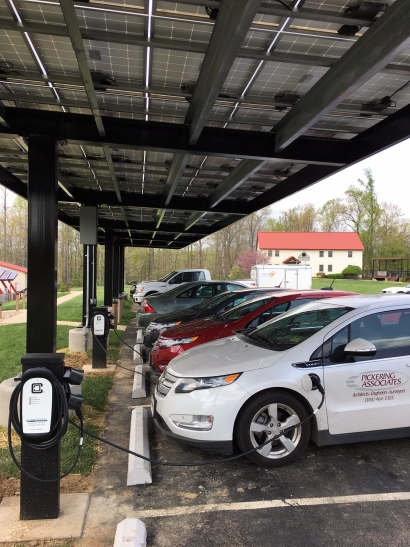 Fast-tracking EVs to Speed up the Developments of Solar Carport Charging Stations