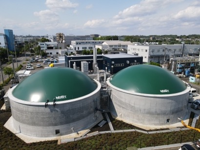 Successful Launch of Sagamihara Biogas Power Plant in Japan