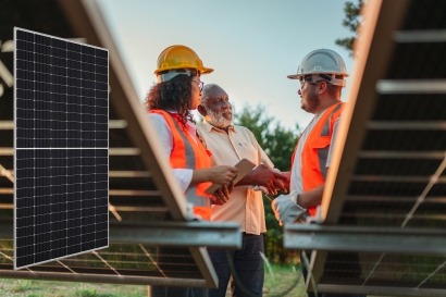 Sharp Delivers 900 Bifacial Solar Panels to Egypt for IFPRI