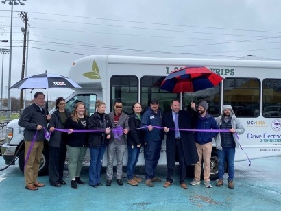 Tennessee Tech Draws Region’s First Electric Shuttle Bus to Campus