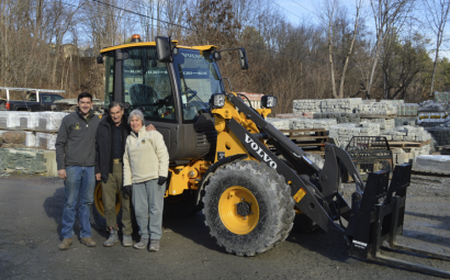 Stone Company Receives First Volvo Electric Wheel Loader in North America