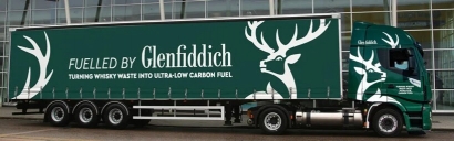 Glenfiddich Pioneers Decarbonization of Transport with Trucks Run on Whiskey