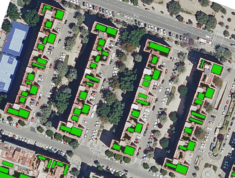 La Cátedra ENIA-UPV premia un proyecto de IA que identifica superficies óptimas para instalar paneles solares 