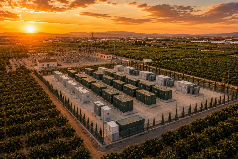 España es uno de los principales destinos europeos para la inversión en almacenamiento en baterías