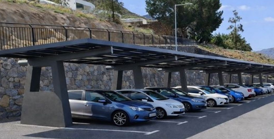 El Cabildo de Gran Canaria licita una planta solar con baterías en el aparcamiento del camposanto de Mogán