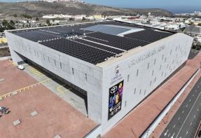 El Gran Canaria Arena revoluciona el almacenamiento energético en el mundo del baloncesto