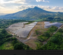 Inaugurada en El Salvador la segunda gran planta solar fotovoltaica del país 