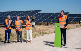 Madrid-Barajas presume del mayor parque solar de un aeropuerto comercial de Europa