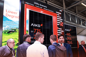 Aiko lanza un módulo fotovoltaico que marca un nuevo estándar de inteligencia y eficiencia