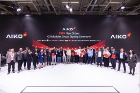 Aiko arrasa en en Intersolar Europe con sus módulos solares de tercera generación