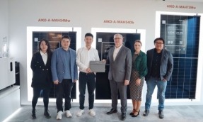 Aiko supera los 100 MW en pedidos acumulados de sus módulos solares ABC Infinite