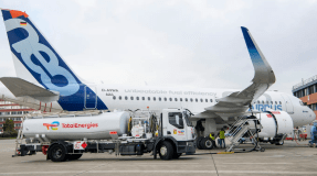 La mitad de los vuelos europeos de Airbus serán con combustible sostenible