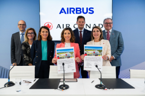 Air Canada y Airbus invertirán hasta 8,7 millones para ampliar la producción de combustible de avión en Canadá Air Canada y Airbus invertirán hasta 8,7 millones para ampliar la producción de combustible de avión en Canadá