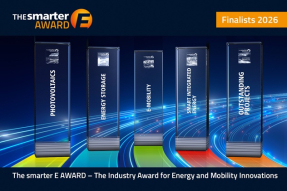 Los finalistas de The smarter E AWARD 2026 anticipan la nueva revolución energética