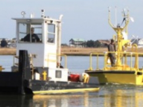 Research Buoy for Wind Farm Launched off New Jersey Coast
