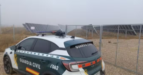 Tres investigados por robar 2.900 metros de cable en una planta fotovoltaica de Valladolid