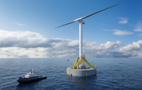 Las Palmas acoge la puesta de largo de Wheel, el demostrador offshore que aspira a transformar la eólica flotante
