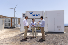 Así es la mayor instalación de almacenamiento con baterías de Canarias Así es la mayor instalación de almacenamiento con baterías de Canarias