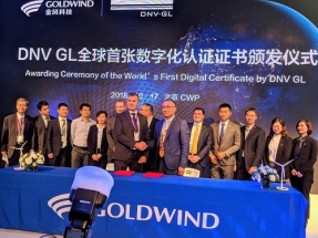 DNV GL and Goldwind Work on Development of Digital Certification Tools for Wind Turbines
