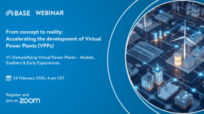 Base Foundation impulsa una serie de seminarios sobre Plantas de Energía Virtual