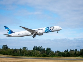 EGYPTAIR Operates World’s Longest Boeing 787 Delivery Flight Using Sustainable Fuel