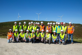 Vestas, EDP y la AEE forman a jóvenes de zonas rurales como técnicos de operación y mantenimiento de parques eólicos