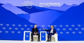 Elon Musk anima en Davos a convertir la España vaciada en la "central eléctrica" de Europa