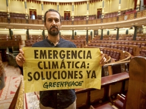 Greenpeace denuncia: el Gobierno Sánchez sigue sin presentar propuestas que reflejen la verdadera urgencia de la crisis climática Greenpeace denuncia: el Gobierno Sánchez sigue sin presentar propuestas que reflejen la verdadera urgencia de la crisis climática