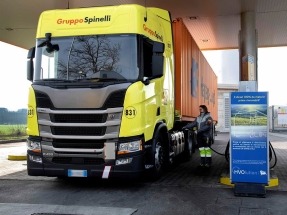 Eni Diesel From 100% Renewable Raw Materials Powers Spinelli Group Trucks