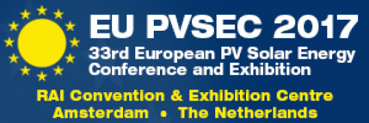 33rd European Photovoltaic Solar Energy Conference and Exhibition (EU PVSEC 2017)