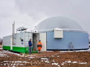 Filling Up With Biogas at the Dairy Farm