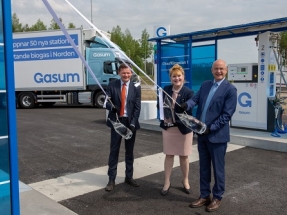 Gasum Opens First Filling Station with LNG and Biogas in Sweden