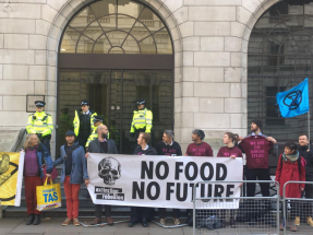 Extinction Rebellion convoca una huelga mundial de hambre por el clima