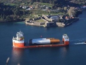 Las españolas Navantia Seaenergies y Windar Renovables entregan 14 monopiles para el parque eólico marino Moray West