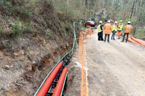 Red Eléctrica inicia el tendido del cable subterráneo de la interconexión con Francia por el Golfo de Bizkaia