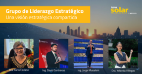 Intersolar Mexico presenta su grupo de liderazgo estratégico ante su próxima edición de septiembre