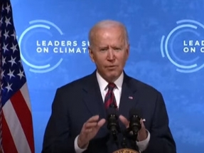 Biden Sets 2030 Greenhouse Gas Pollution Reduction Target at Earth Day Climate Summit