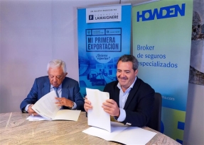 La Fundación Lamaignere y Howden firman un acuerdo para impulsar un pódcast sobre exportación